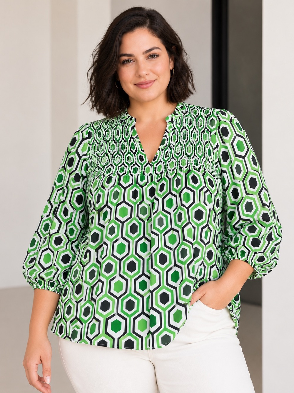 🎉5 for $45🎉 Multiples top blouse shirt size XL